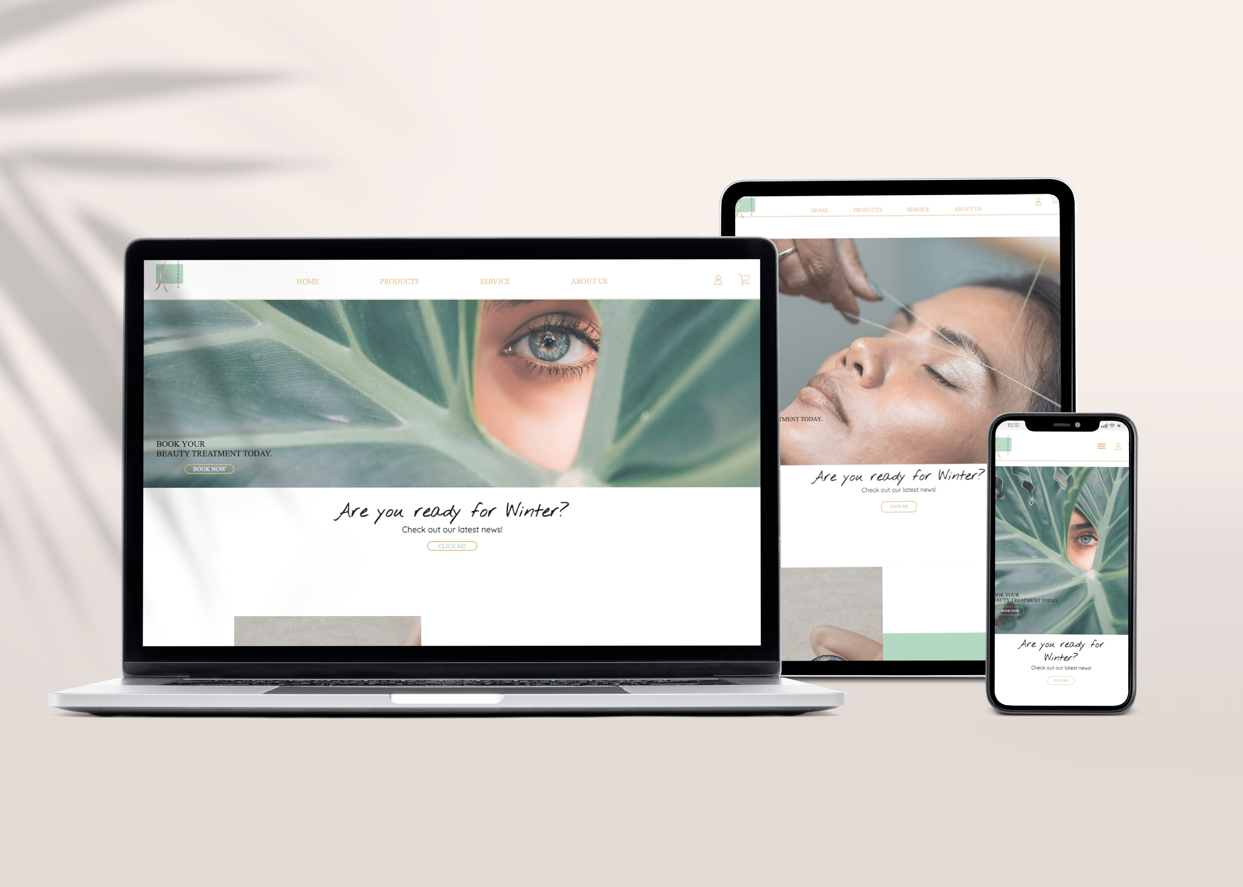 An image of project AnnaElin web design